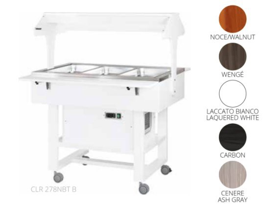 Carrello refrigerato Forcar mod. CLR 2786NBT.